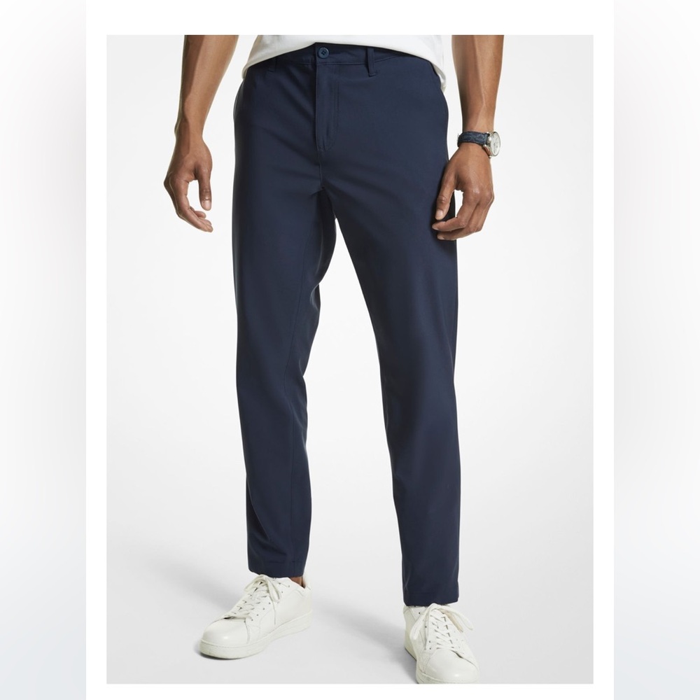 Michael Kors blue Golf Pants men Slim-Fit Stretch NWT